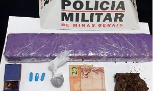 Homem é preso e dois menores apreendidos por uso de drogas
