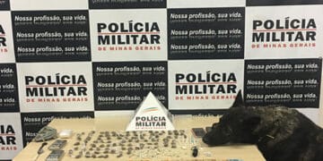 Homem é preso e drogas apreendidas em Congonhas