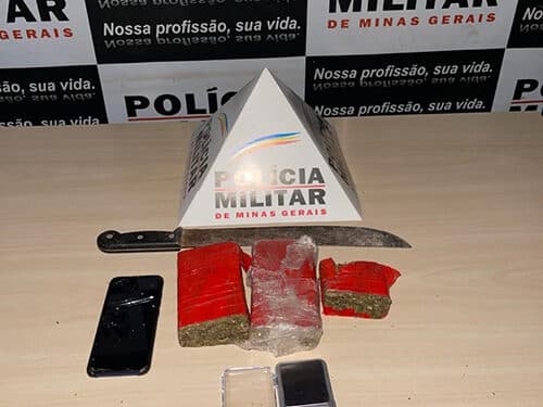 Suspeito de tráfico é preso no bairro Praia