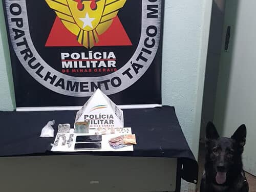 Homem é preso suspeito de esconder drogas em matagal
