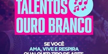 Ouro Branco realiza cadastro de artistas e organizações culturais