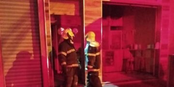 Mulher sofre queimaduras após vazamento de gás em lanchonete