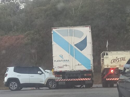 Motoristas tiveram tarde complicada no trânsito de Lafaiete ontem