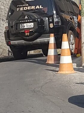 Polícia Federal faz operação em Lafaiete por ameaça de morte ao ministro do STF