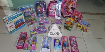 Mulher posta fotos de brinquedos roubados em loja e vai presa