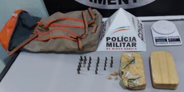 Operações da PM apreendem drogas e munições e prendem quatro pessoas