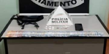 PM cumpre mandado de busca e apreensão contra homem em Lafaiete