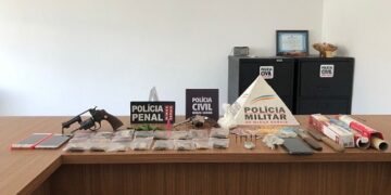 Operação conjunta das polícias Militar, Civil e Penal prende cinco pessoas