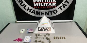 PM apreende mais drogas suspeitas de pertencerem a foragido da justiça