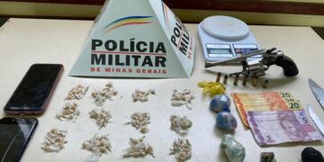 Trio é preso suspeito de tráfico em Barbacena