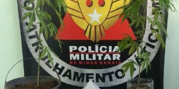 Polícia busca por suspeito de violência doméstica e tráfico de drogas em Lafaiete