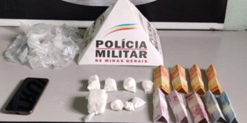 Suspeito de tráfico de drogas é preso em Lafaiete