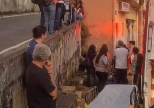 Queda de deficiente visual em via pública expõe falta de acessibilidade em Lafaiete