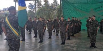 Tiro de Guerra realiza solenidade militar, interna, por término do ano de instrução dos atiradores