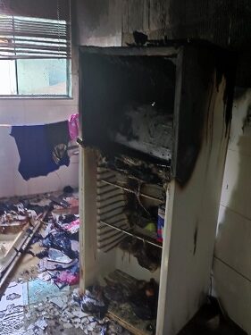 Incêndio em apartamento