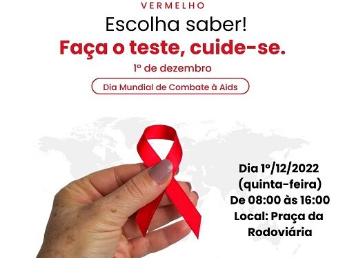 Lafaiete realizará campanha de prevenção contra HIV