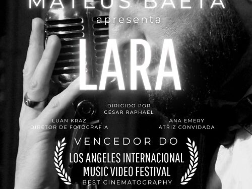 Músico lafaietense Mateus Baêta comemora prêmio internacional conquistado com videoclipe