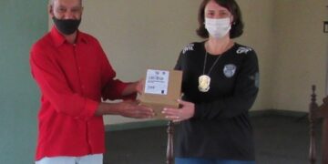 CONSEP doa drone para polícias de Carandaí