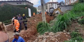 Funcionário de prefeitura morre soterrado durante obra