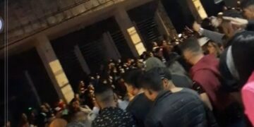 PM dispersa aglomeração em Lafaiete
