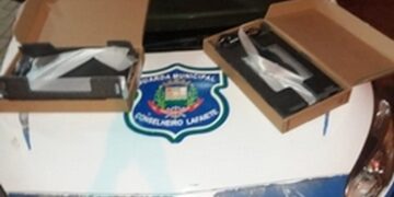 Guarda Municipal recupera notebooks furtados da Secretaria de Saúde
