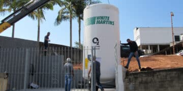 Hospital Municipal Sant’Ana recebe tanque de oxigênio