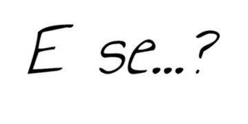 E “se”?
