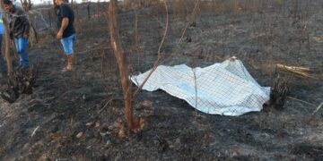 Sitiante morre queimado em incêndio em vegetação