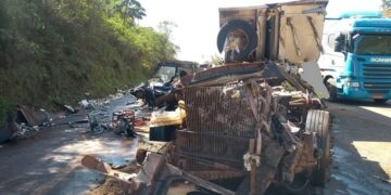 Tentativa de assalto provocou acidente e morte na BR 040