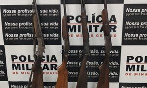 PM faz operações em Lafaiete, Congonhas e Ouro Branco