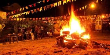 Saúde alerta para acidentes que causam queimaduras em festas juninas