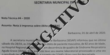 Exame negativo descarta suspeita de óbito por coronavírus