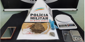 Homem é preso por suspeita de tráfico de drogas em Lafaiete