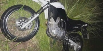 PM recupera moto roubada de mulher em Carandaí