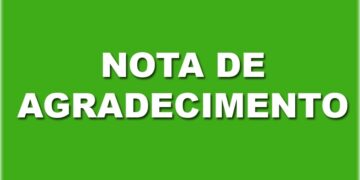 Nota de Agradecimento