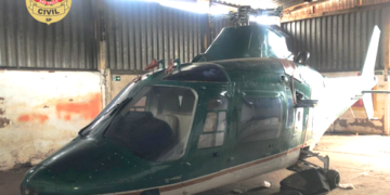 Helicóptero roubado em São Paulo é encontrado em Congonhas