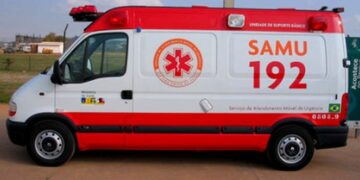Homem rouba ambulância do SAMU