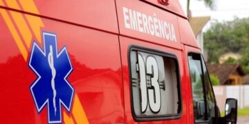 Idosa é atropelada em Lafaiete