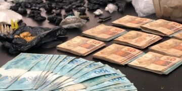Operação policial HIGIA apreende grande quantidade de droga e dinheiro