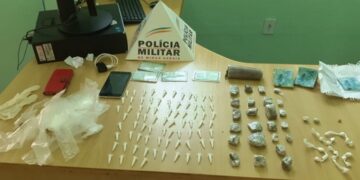 PM realiza operação de repressão ao tráfico e prende suspeitos em Lafaiete