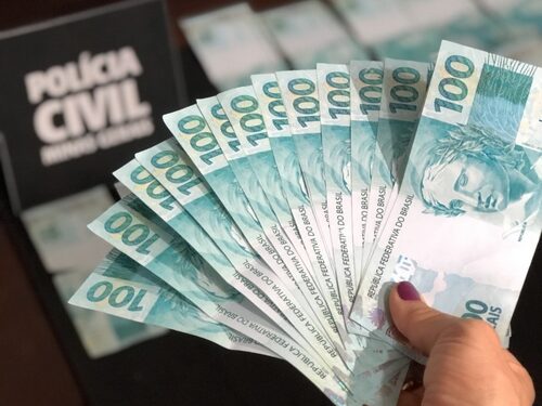 Polícia Civil impede que notas falsas de R$100,00 fossem distribuídas em Lafaiete