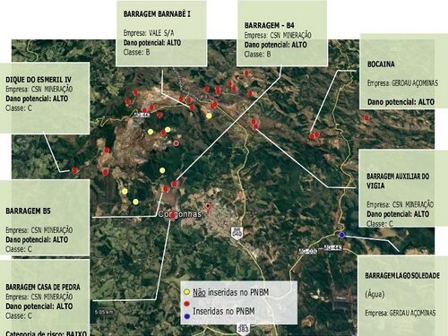 Congonhas apresenta propostas  para Plano de Segurança de Barragens