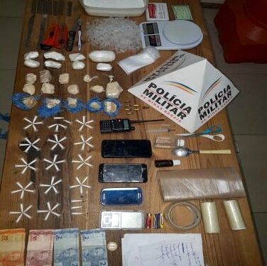 Preso suspeito de tráfico em Barbacena