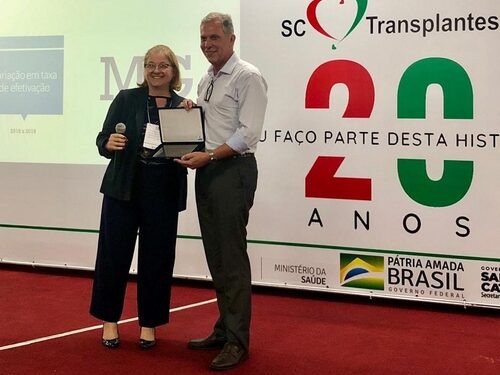 Minas recebe prêmio por maior captação de órgãos do país