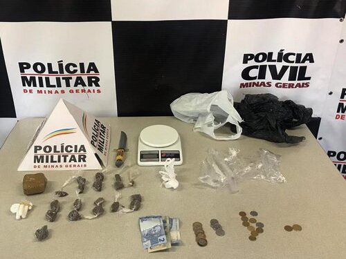 Operação policial prende suspeito de tráfico e receptação  em Ouro Branco