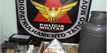 Trio é preso em Lafaiete por suspeita de receptação
