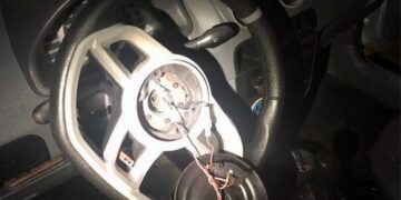 Polícia encontra droga escondida dentro de buzina de carro