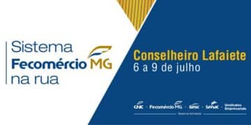 Contagem regressiva para o Fecomercio Na Rua em Lafaiete