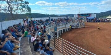Clube do Cavalo realiza primeiro evento no futuro parque de exposições de Lamim