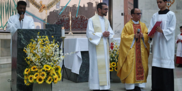 Paróquia Sagrado Coração de Jesus acolhe novo vigário paroquial